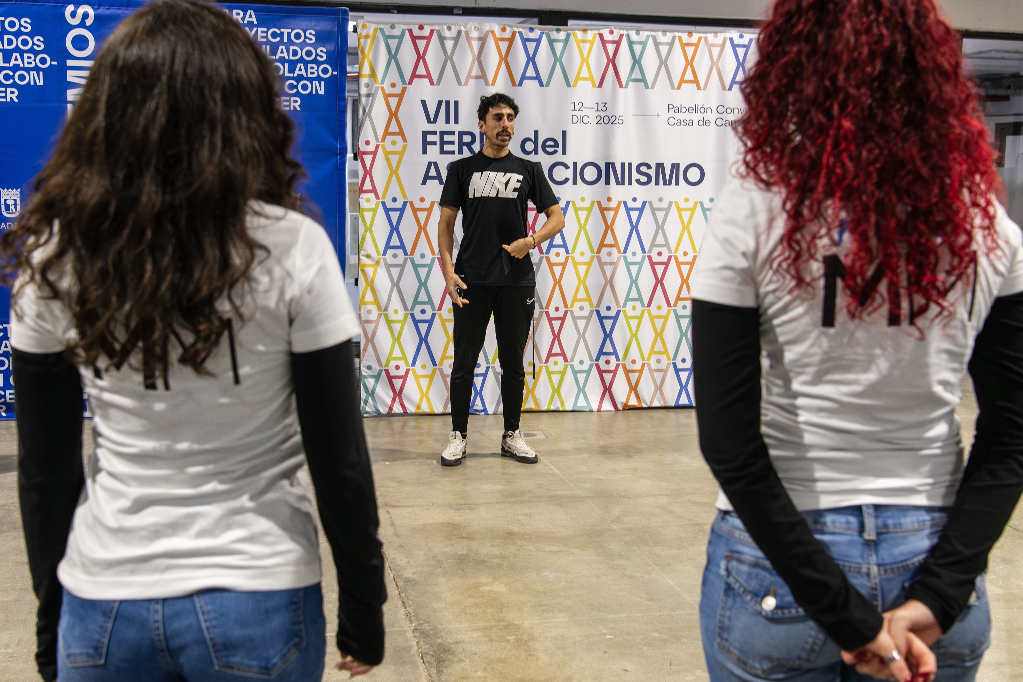 Actividad de pilates por la Asociación de Chilenos